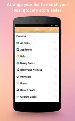 Shopper - Shopping List android App screenshot 0