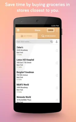 Shopper - Shopping List android App screenshot 1